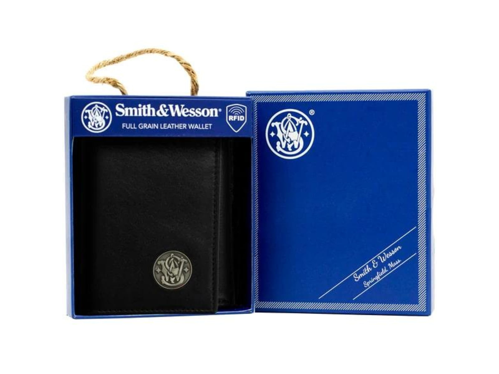 Cameleon Rugged Rare Smith & Wesson Tri-Fold Wallet Black CC68F8FE RV49355