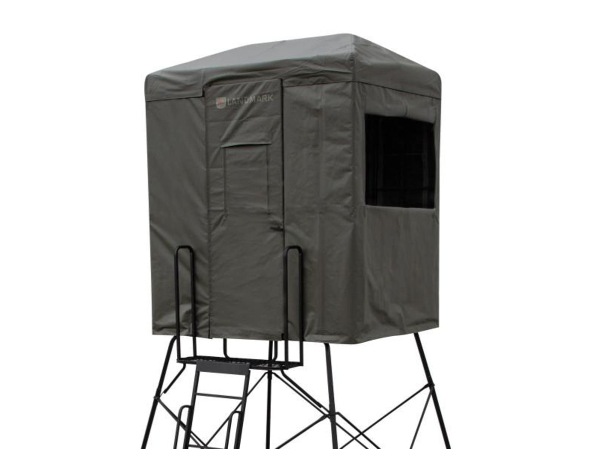 Barronett Blinds Rivers Edge Landmark 550 Shooting House Tower Blind QRLM550B