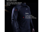 221B Tactical Equinoxx Stage 3 Ultra-Thermal Mock - Men's Black Medium