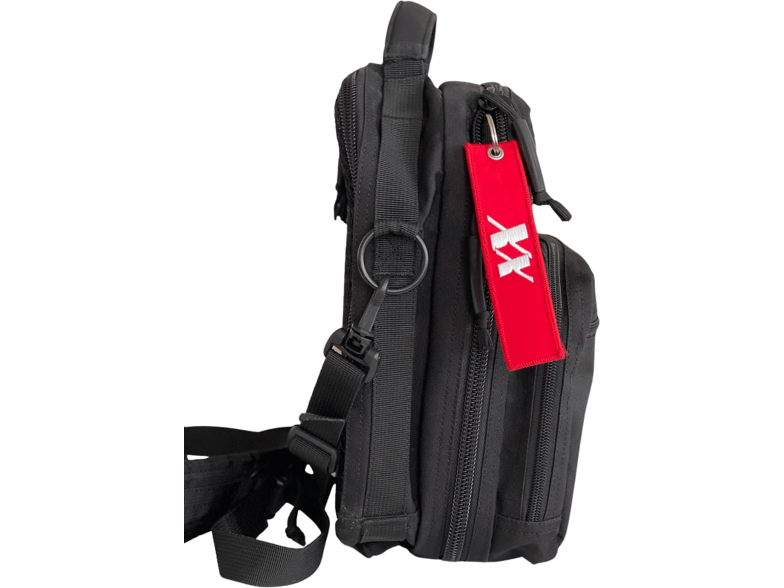 221B Tactical PF-1 Armored Fast Access EDC CCW Bag Black Bag with 2 Legacy IIIA Armor PF1AB-0-BLK+LSSLIIIA-6X8-BLK-SFT-2PC