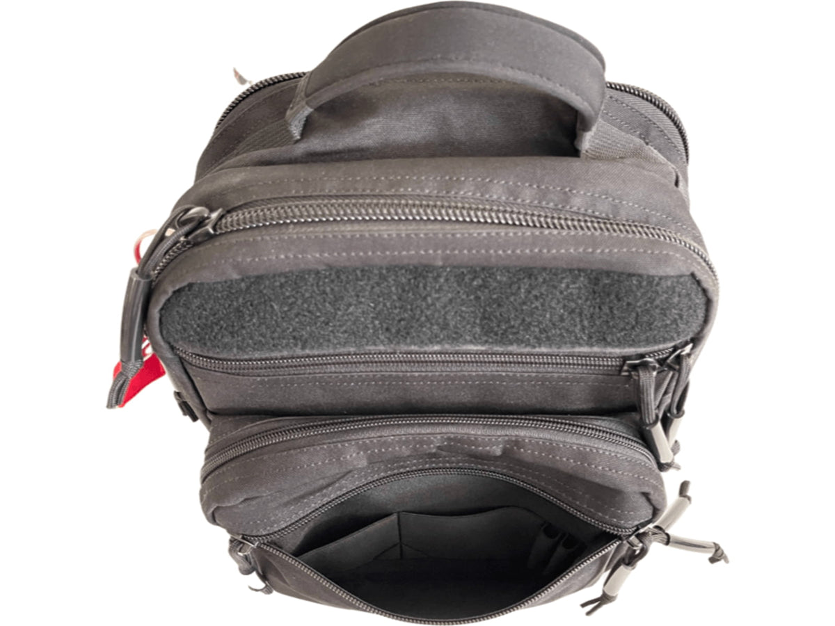 221B Tactical PF-1 Armored Fast Access EDC CCW Bag Black Bag with 2 Legacy IIIA Armor PF1AB-0-BLK+LSSLIIIA-6X8-BLK-SFT-2PC
