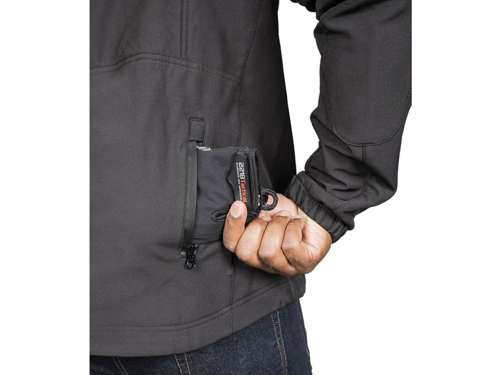 221B Tactical Tradecraft Tactical EDC/CCW Jacket 2.0 Only - Men's Medium Black