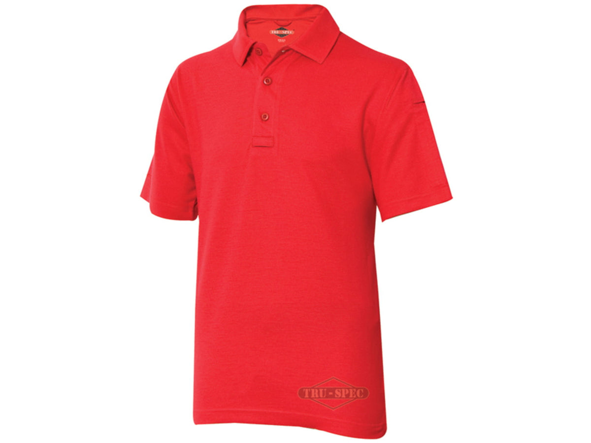 TruSpec 24-7 Men's Original Short Sleeve Polo Range Red Extra Large Reg Len 4332006