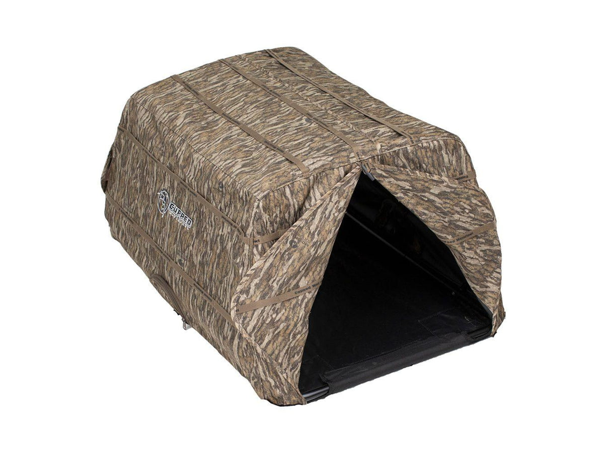 Cupped Waterfowl Outdoors Cupped Hunting Dog Blind Mossy Oak Bottomland 94906907 RHCU2285