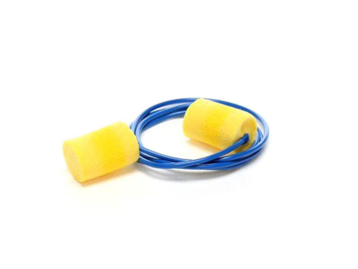 3M Earplugs Classic W/CORD BX200 311-1101 Box