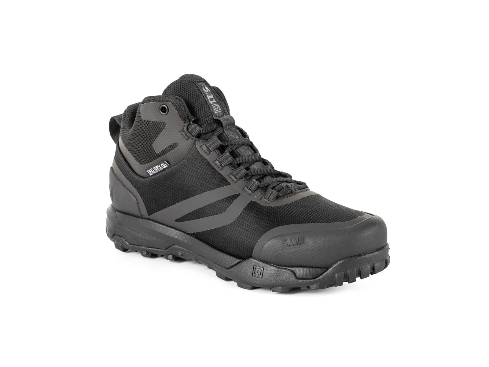 5.11 Tactical A/T Mid Waterproof Boots - Men's Black Wide 13 US
