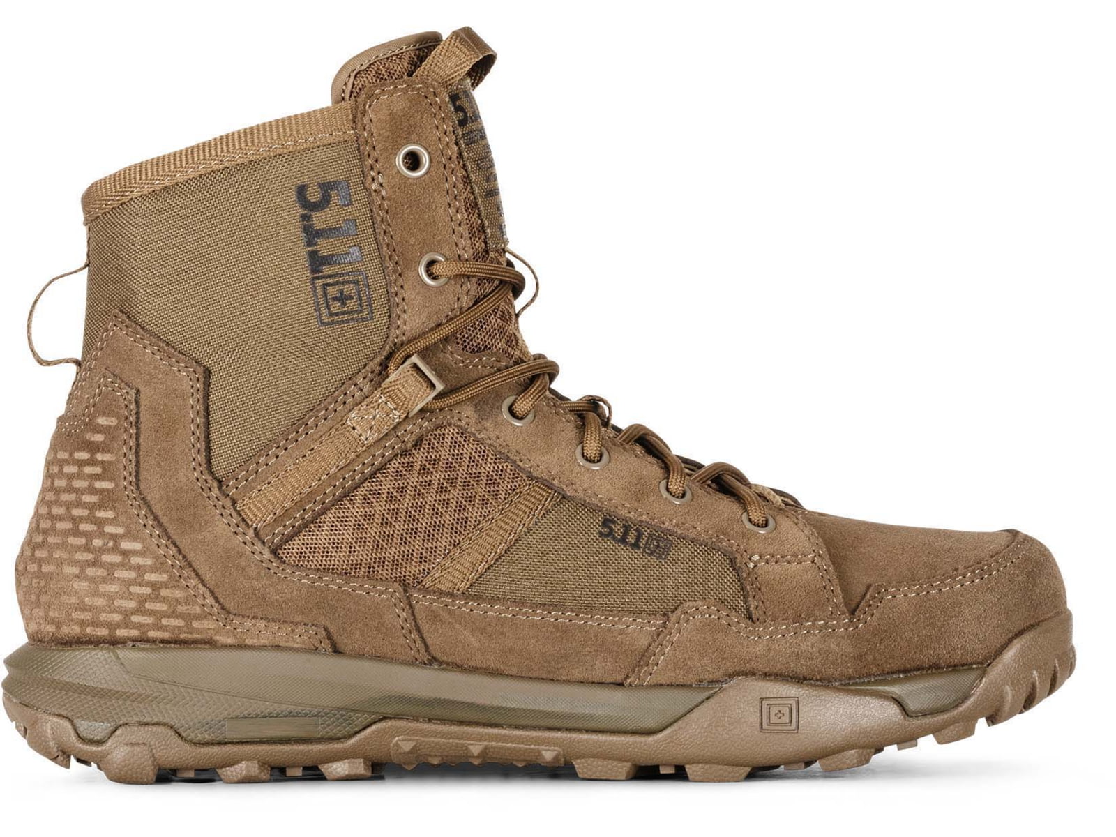 5.11 Tactical A/T 6in Non Zip Boot - Mens Dark Coyote