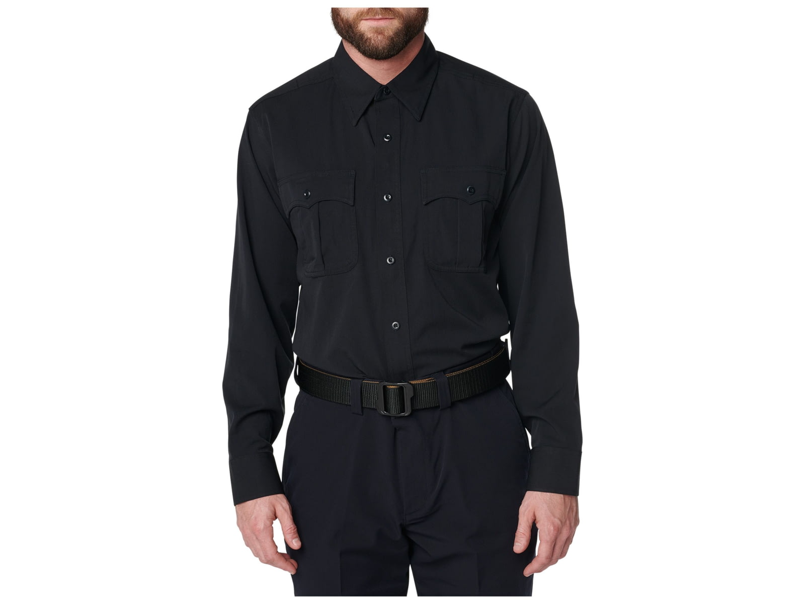 5.11 Tactical Class A Flex-tac Poly/wool Twill L/s Midnight Navy - 72487T-750-3XL