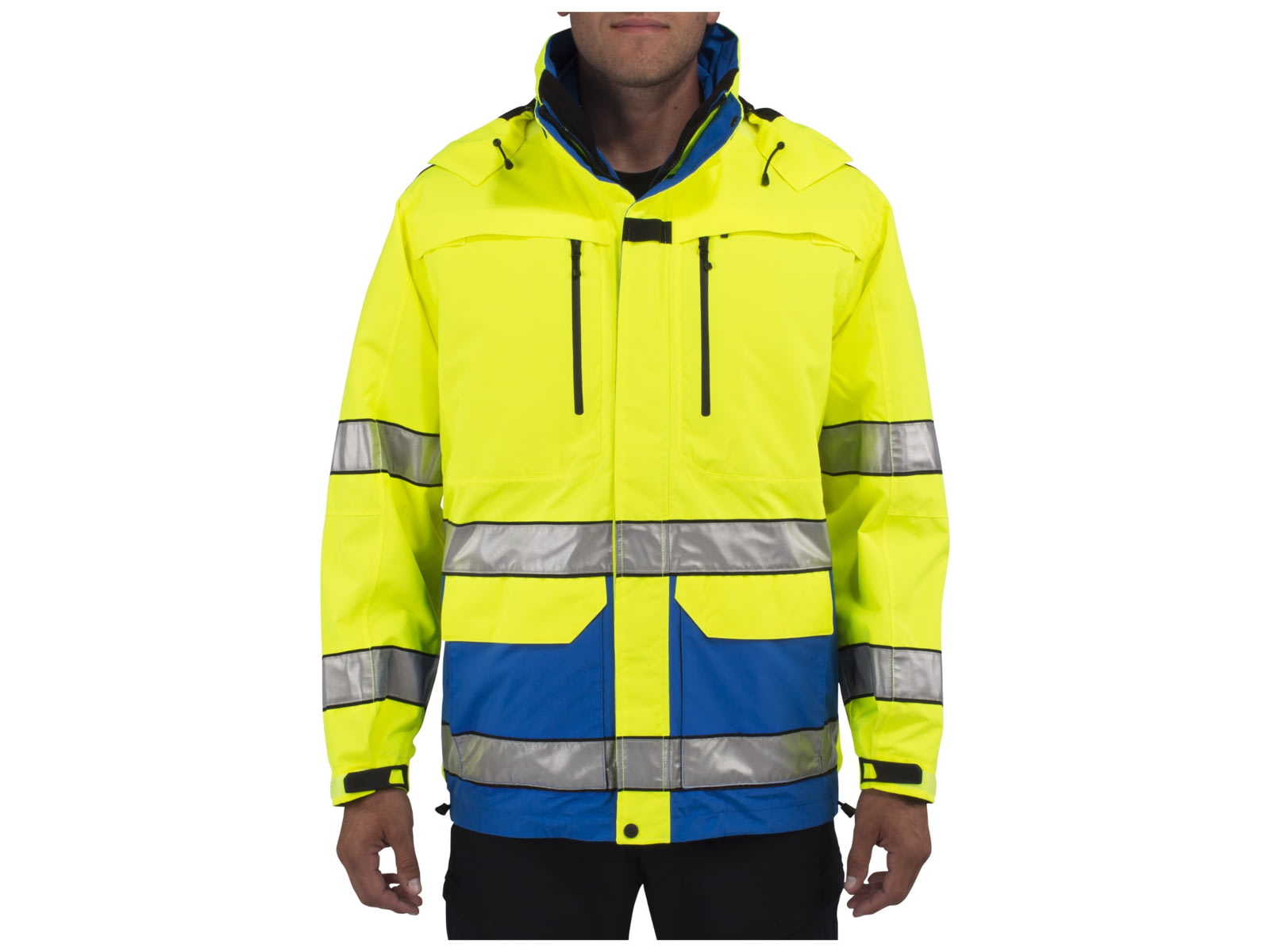 5.11 Tactical First Responder High Visibility Jacket Royal Blue - 48198-693-2XL