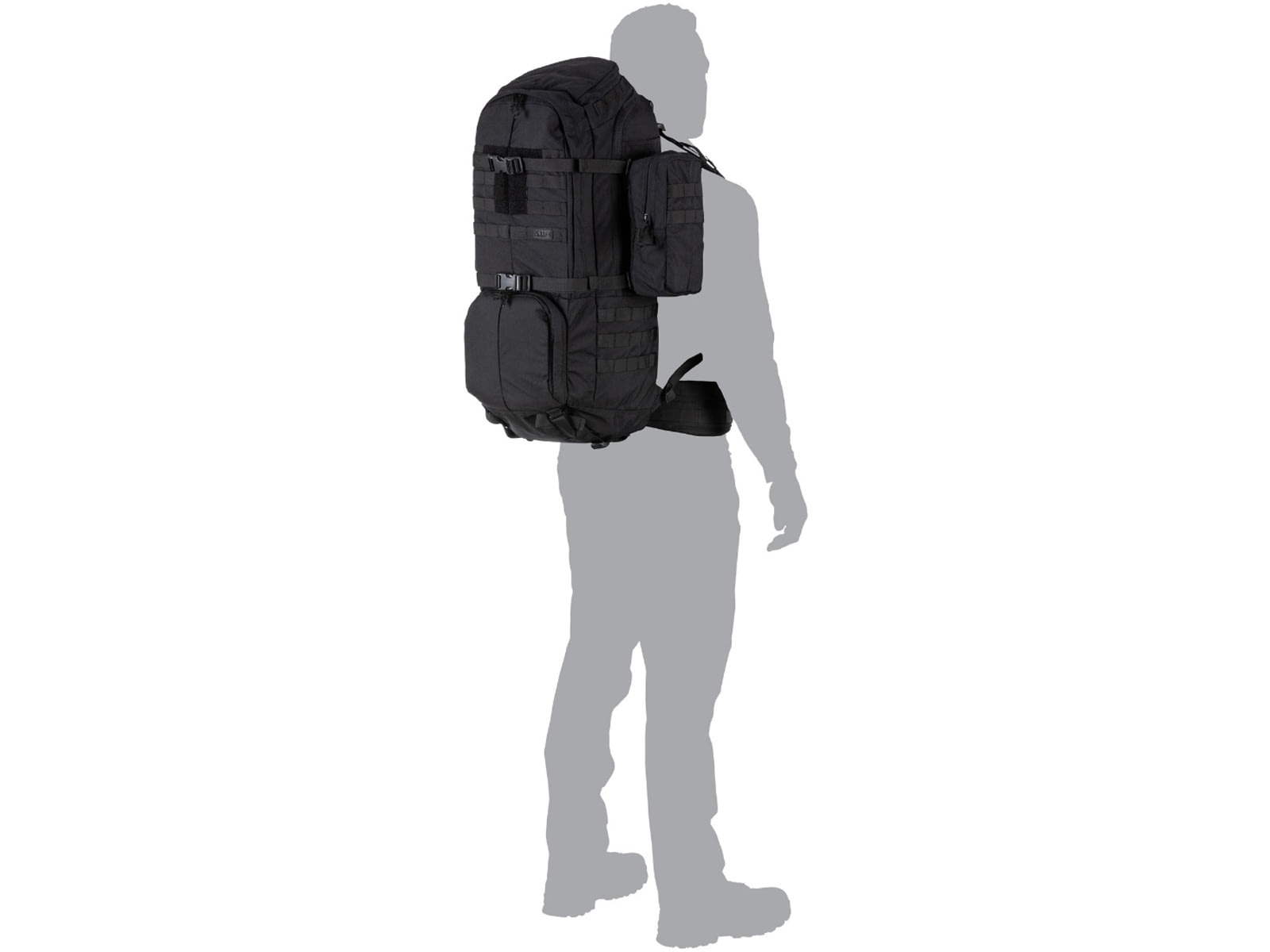 5.11 Tactical 60L Rush100 Backpack Black S/M