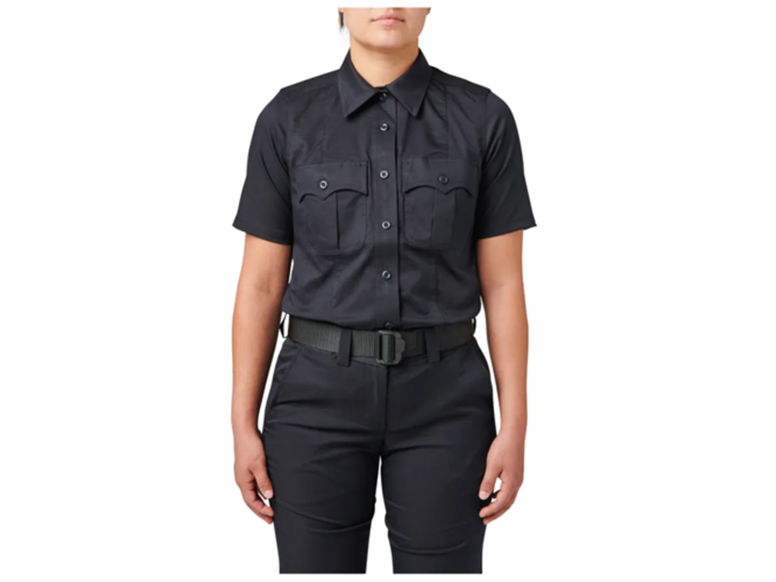 5.11 Tactical Stryke PDU Twill Class-A S/S Shirt - Womens Midnight Navy LR 61339-750-L-R