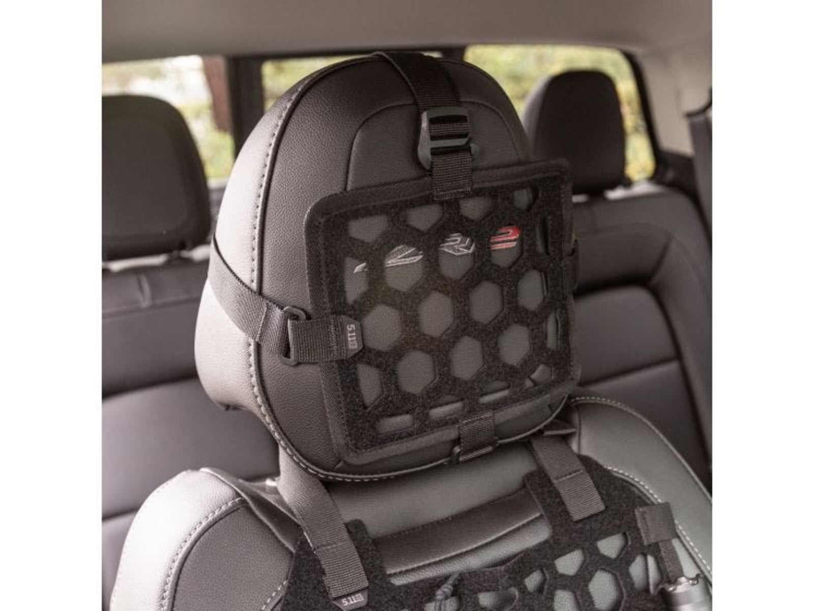 5.11 Tactical Vehicle Ready Hexgrid Headrest Black 1 SZ 56520-019-1 SZ
