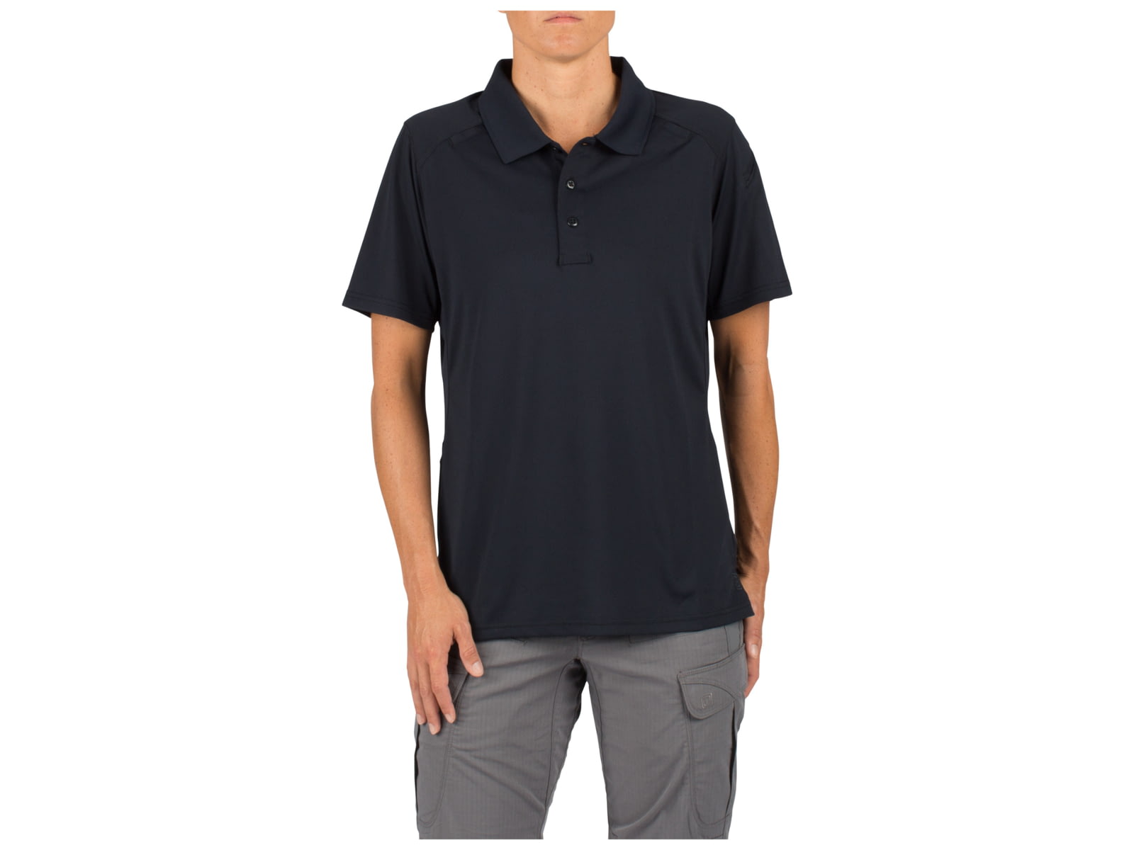 5.11 Tactical Helios S/S Polo - Womens Charcoal L 61305-018-L