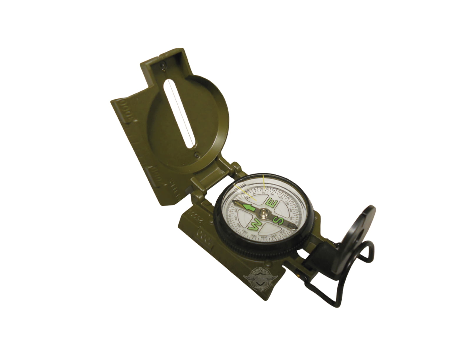 5IVE STAR GEAR Gi Spec Lensatic Military Marching Compass Olive Drab 5179000