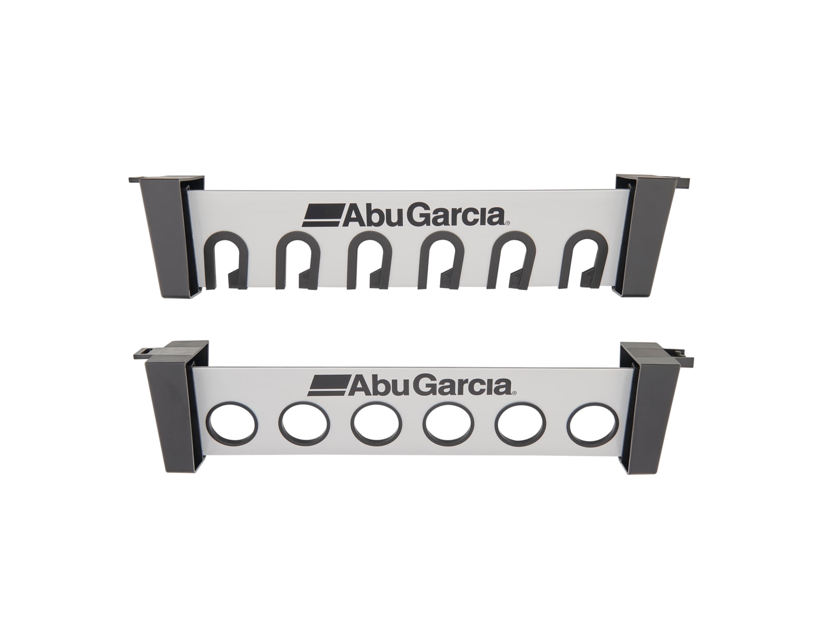 Abu Garcia Horizontal 6 Rod Rack Silver 1546018