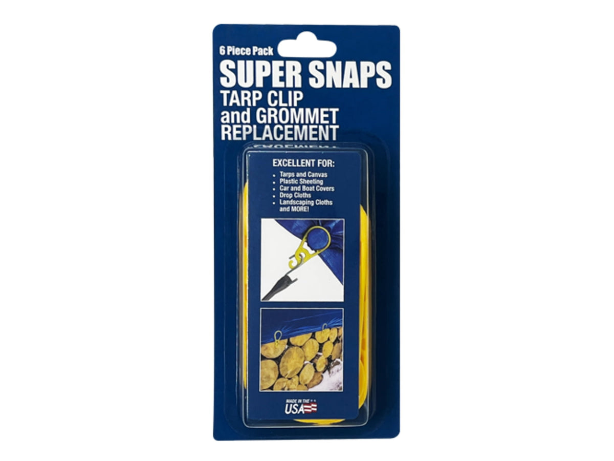 AccuSharp 6-Pack Super Snaps Yellow 8.80in Long 1006C