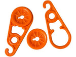 AccuSharp 6-Piece Pack Super Snaps-XL Orange 7.80in Long 1008C