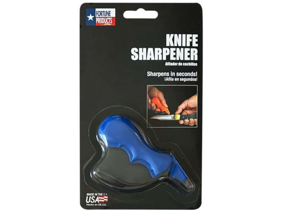 AccuSharp Knife SharpenerBlue Handle Diamond-Honed Carbide Blade 1002C