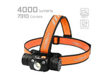 Acebeam H30 1 x 21700 CREE XHP70.2 LED Rechargeable Headlamp 4000 Lumens Cool White/ Green/ Red Black H30 R+G -CW
