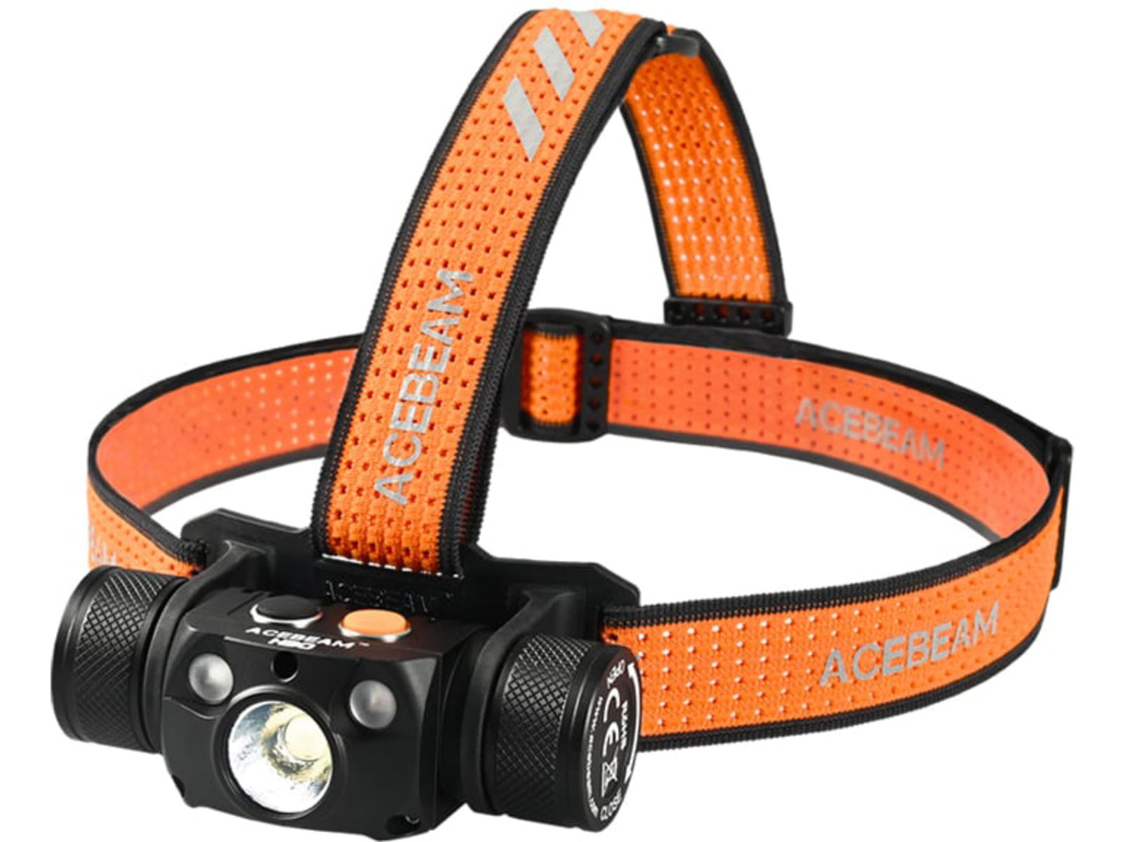 Acebeam H30 1 x 21700 CREE XHP70.2 LED Rechargeable Headlamp 4000 Lumens Cool White/ Green/ Red Black H30 R+G -CW