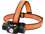 Acebeam H30 1 x 21700 CREE XHP70.2 LED Rechargeable Headlamp 4000 Lumens Cool White/ Green/ Red Black H30 R+G -CW