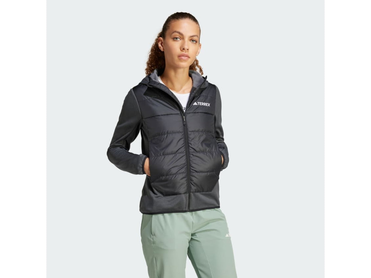 Adidas Terrex IR7882 W MULTI HYB JKT BLACK Womens BLACK