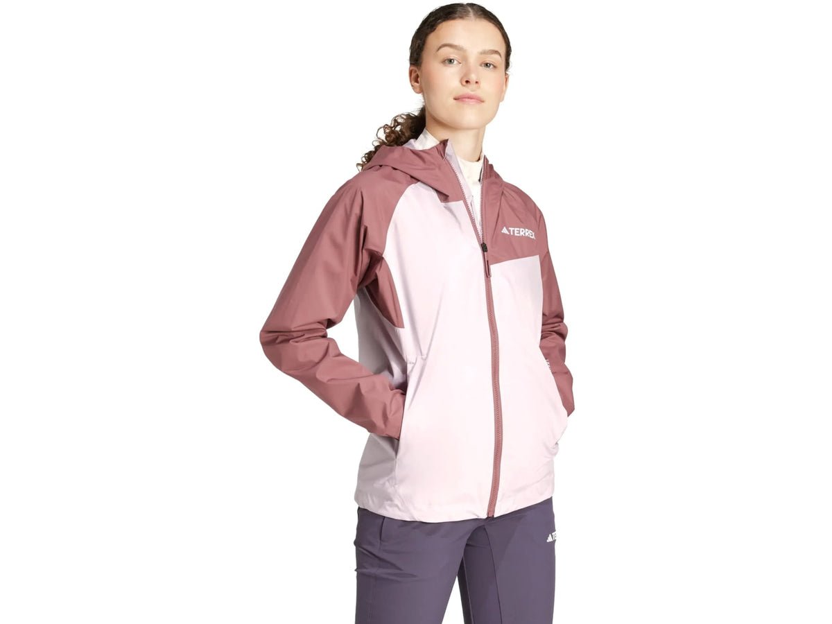 Adidas Terrex JG8892 W MT 2L RAIN JK Womens PRLOFI/QUICRI XL