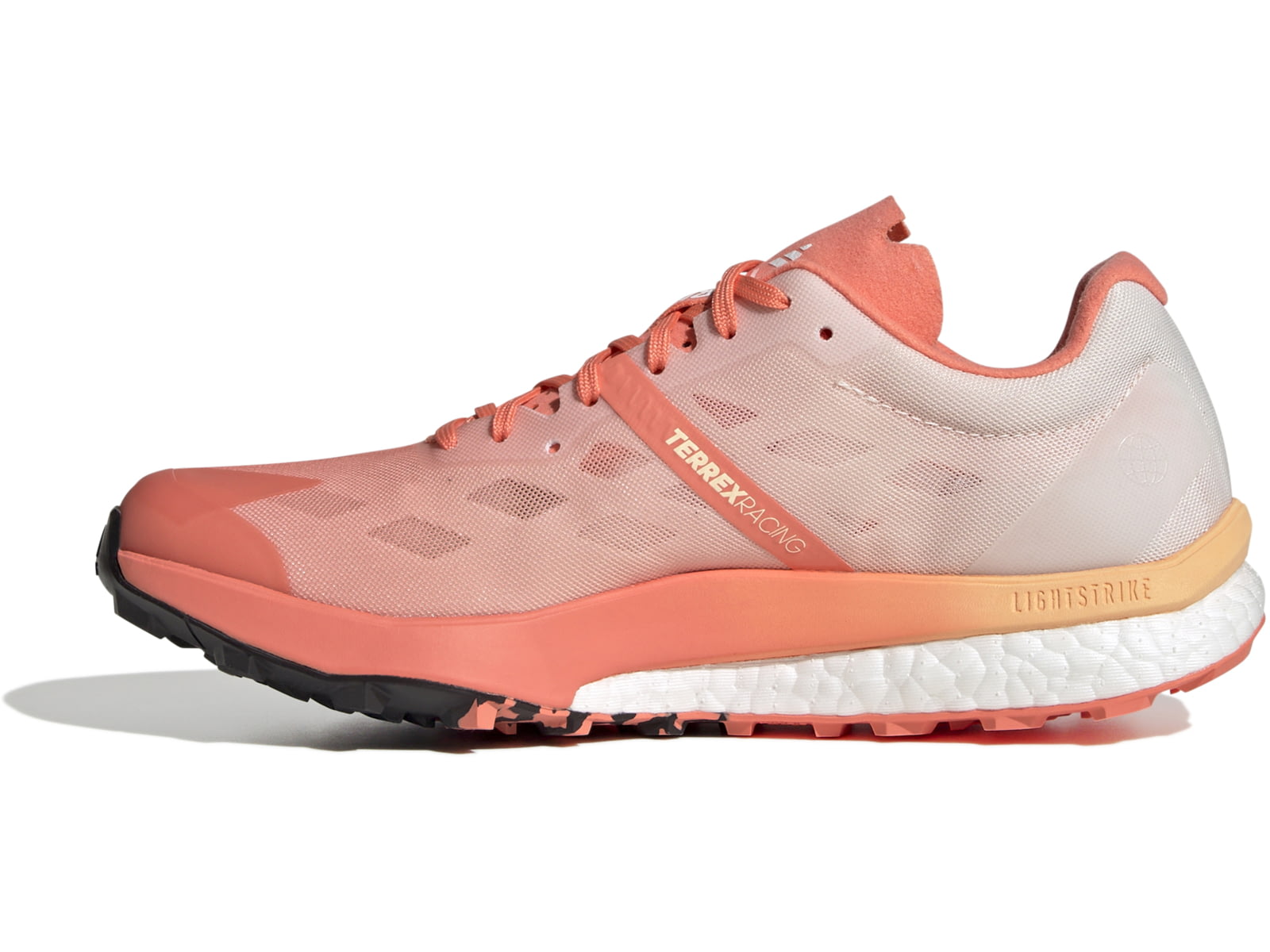 Adidas Terrex Speed Ultra Trail Running Shoes - Women's Coral Fusion/Crystal White/Core Black 8.5 US