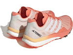 Adidas Terrex Speed Ultra Trail Running Shoes - Women's Coral Fusion/Crystal White/Core Black 8.5 US