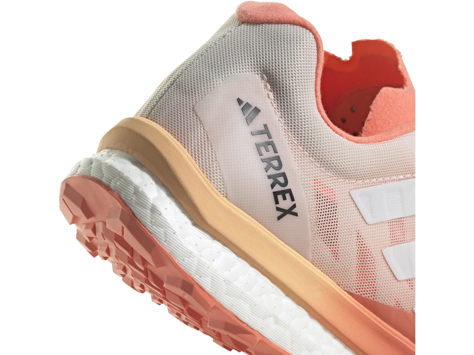 Adidas Terrex Speed Ultra Trail Running Shoes - Women's Coral Fusion/Crystal White/Core Black 8.5 US