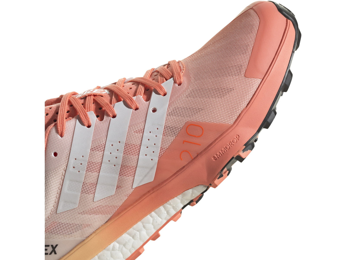 Adidas Terrex Speed Ultra Trail Running Shoes - Women's Coral Fusion/Crystal White/Core Black 8.5 US