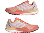 Adidas Terrex Speed Ultra Trail Running Shoes - Women's Coral Fusion/Crystal White/Core Black 8.5 US
