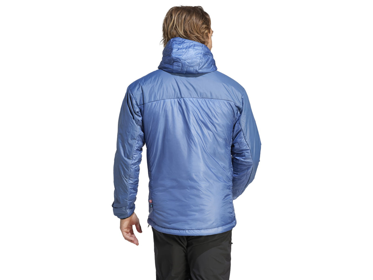 Adidas Terrex Xperior Varilite PrimaLoft Hooded Jacket - Men's Wonder Steel