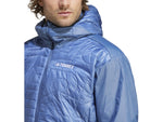 Adidas Terrex Xperior Varilite PrimaLoft Hooded Jacket - Men's Wonder Steel