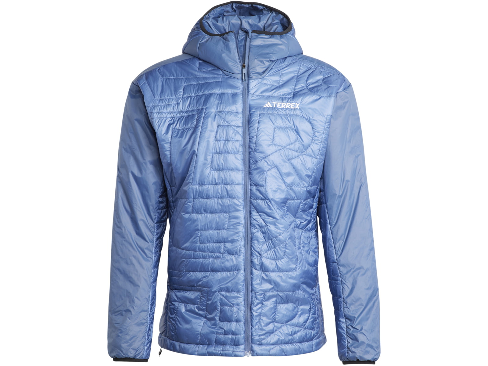 Adidas Terrex Xperior Varilite PrimaLoft Hooded Jacket - Men's Wonder Steel