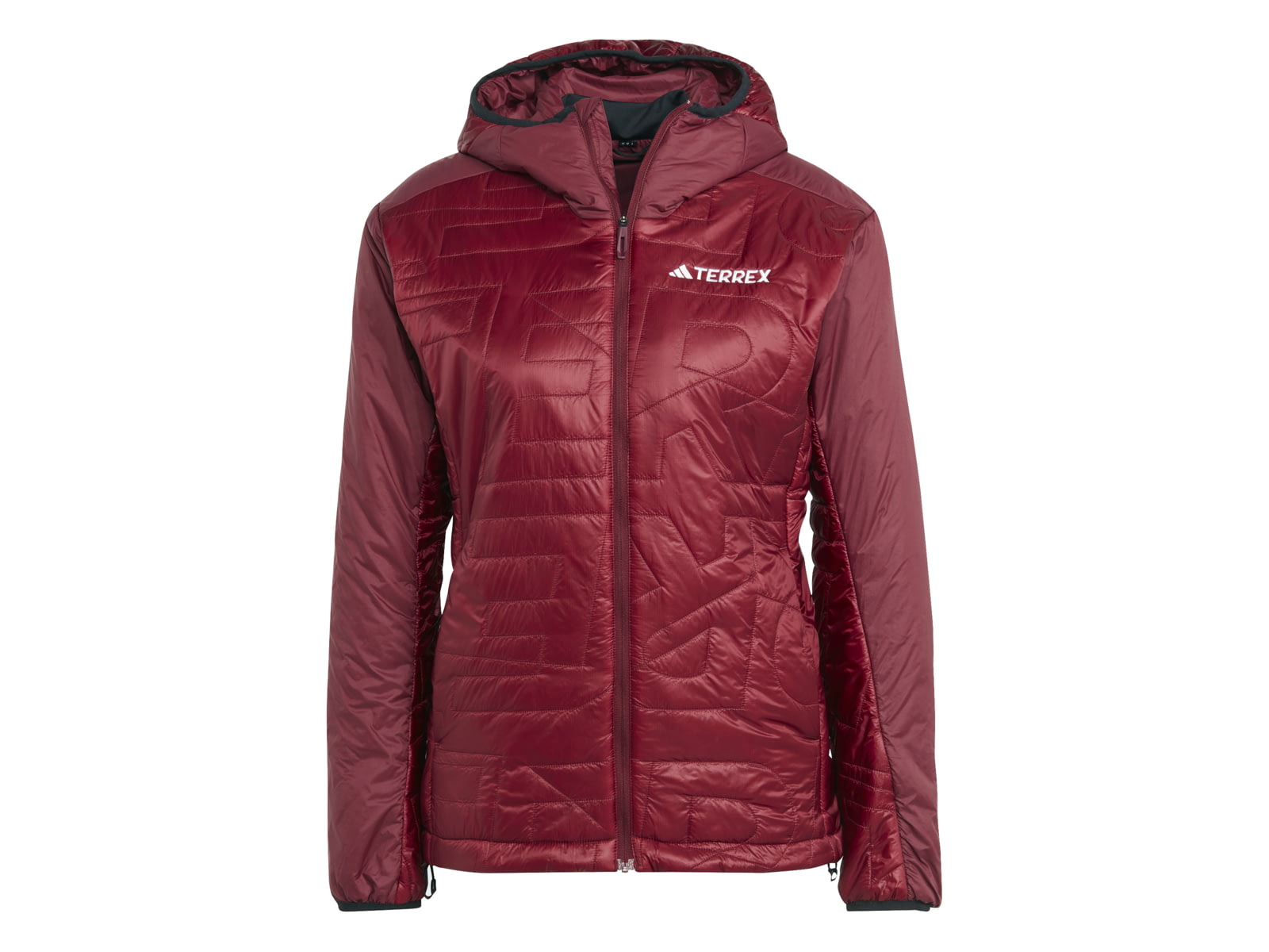 Adidas Terrex Xperior Varilite PrimaLoft Hooded Jacket - Women's Shadow Red