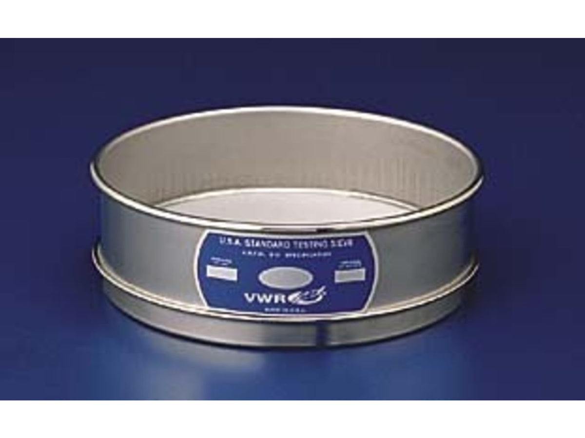VWR Testing Sieves All Stainless Steel 120SS8F Full Height