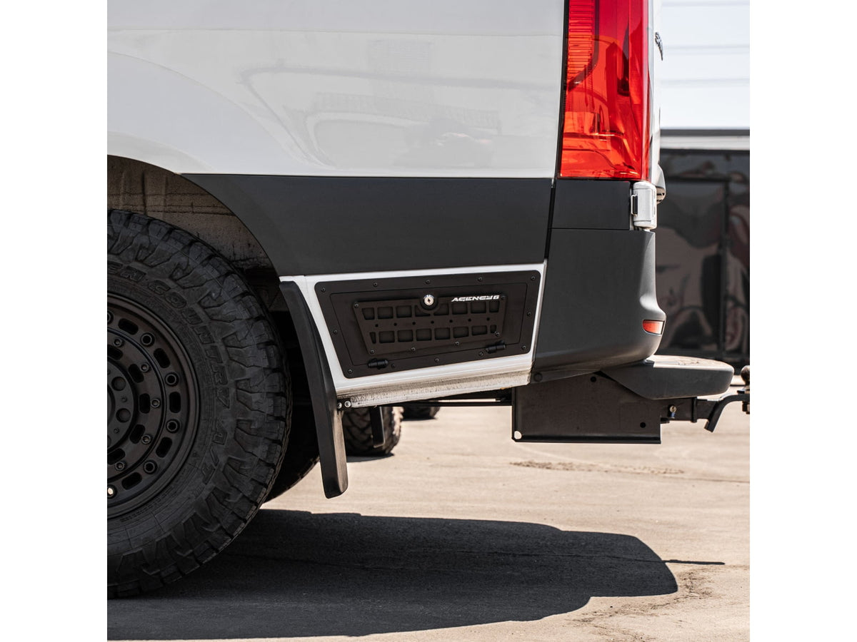 Agency 6 144in Wheelbase Sprinter Lock Box Black SprinterBox 144