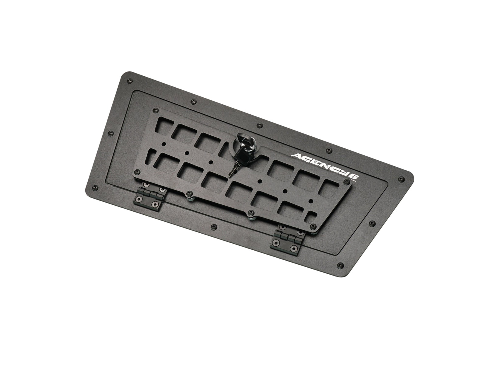 Agency 6 144in Wheelbase Sprinter Lock Box Black SprinterBox 144