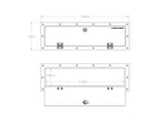 Agency 6 24in Universal Lock Box Black Universal Box 24x7.5