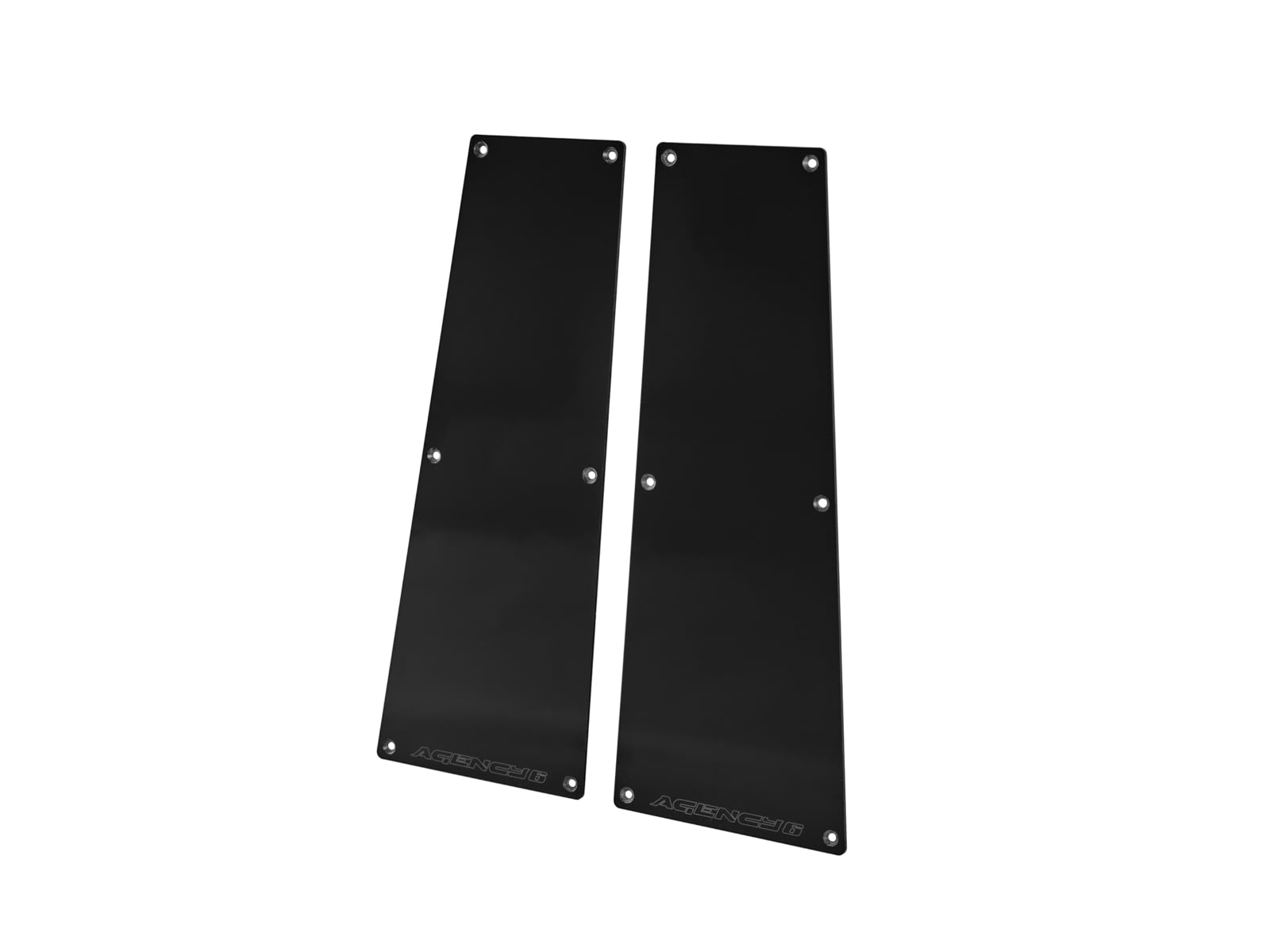Agency 6 Ford Bronco 4Dr B-Pillar Cover Set Black 4DR B-Pillar Covers