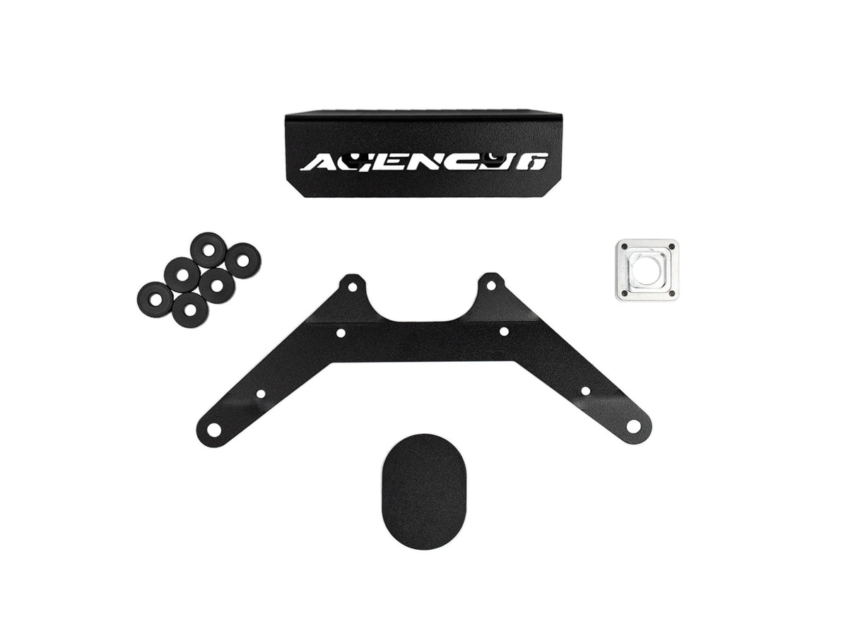 Agency 6 Ford Bronco Tire Delete Kit Black Bronco Tire Delete Kit