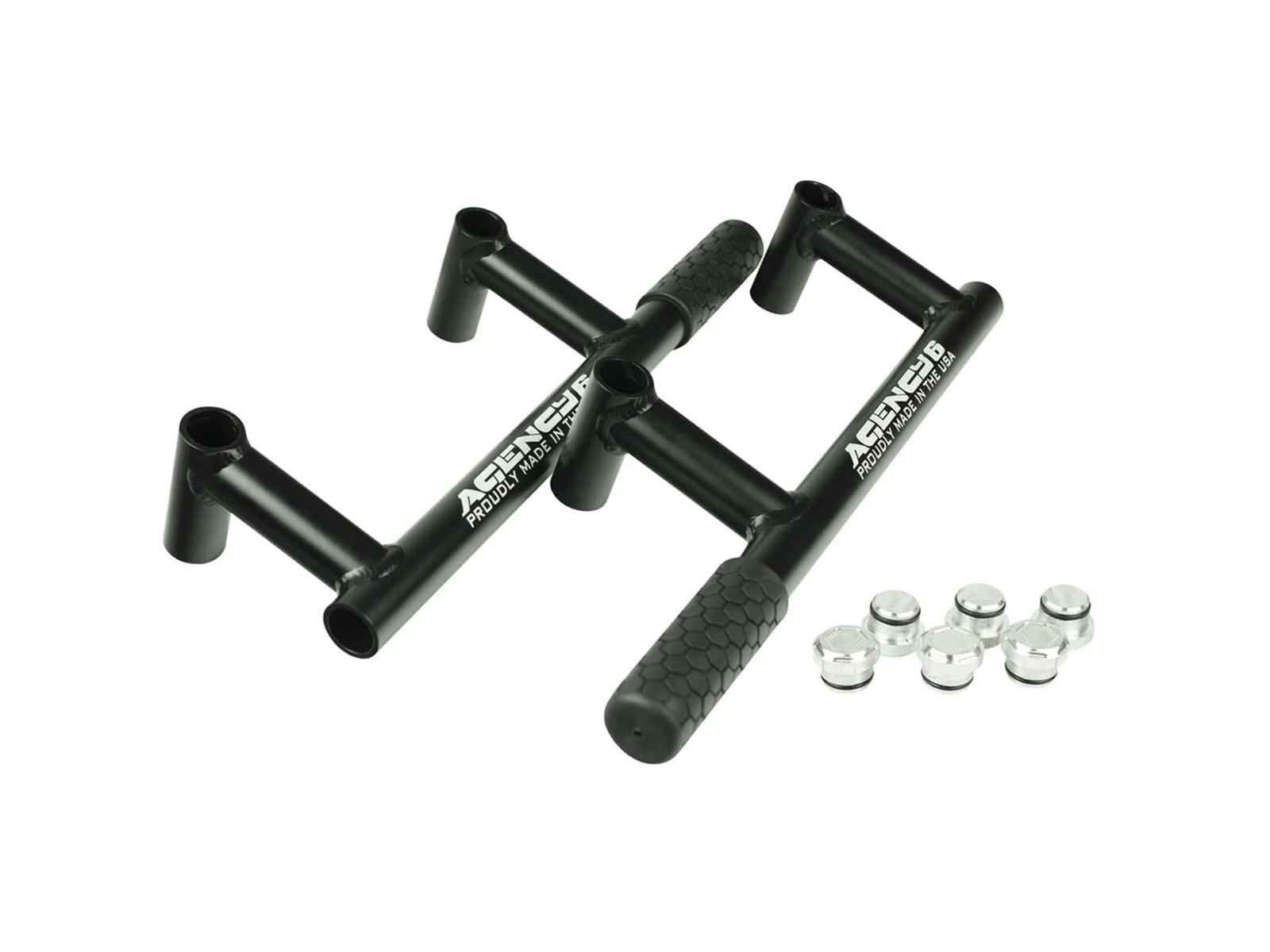 Agency 6 Ford Van A-Pillar Grab Handle Pack of 2 Black APGH-Van-BLK