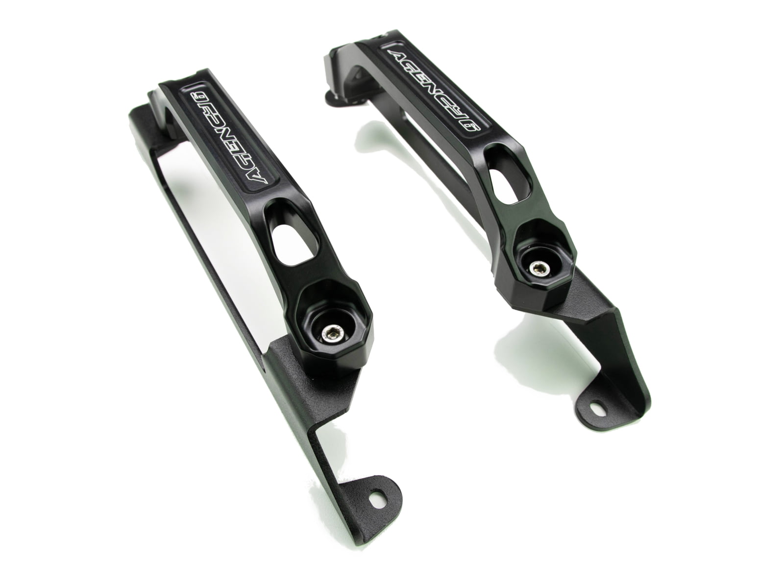 Agency 6 Front Bronco Grab Handle Assembly Pack of 2 Black BRGRAssy-F-BLK