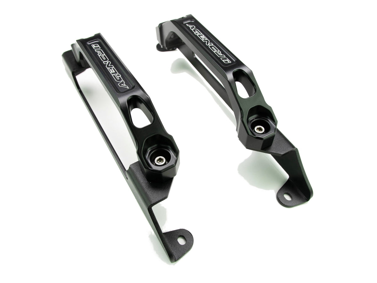 Agency 6 Front Bronco Grab Handle Assembly Pack of 2 Black BRGRAssy-F-BLK