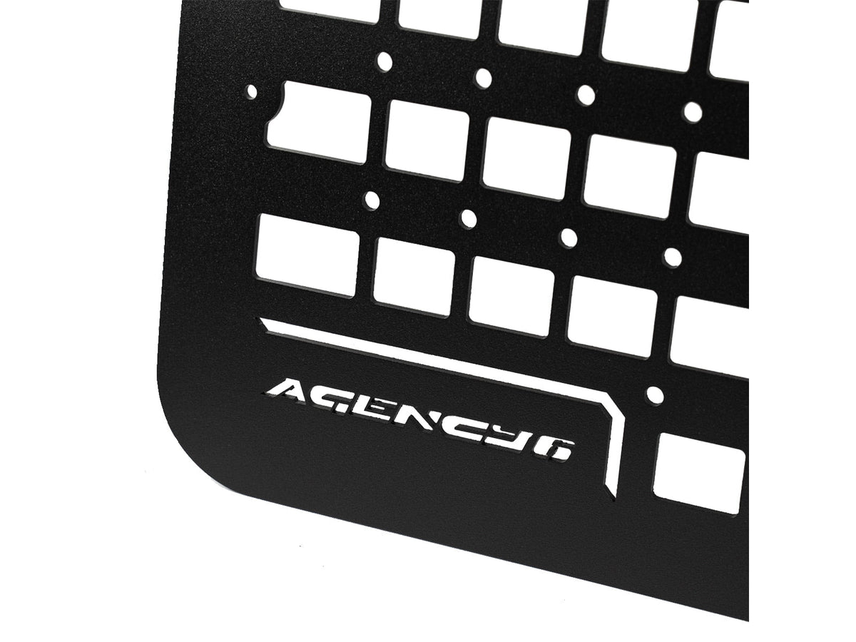Agency 6 Ford E350 Passenger Side Window GRIDS Left Barn Door Black GRIDS-E350 Pass Mid