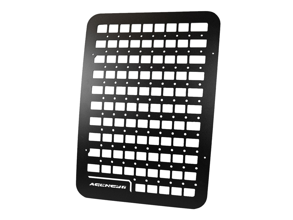 Agency 6 Ford E350 Passenger Side Window GRIDS Left Barn Door Black GRIDS-E350 Pass Mid