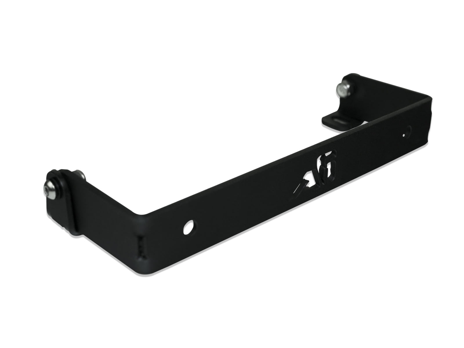 Agency 6 License Plate Mount for A6 Fairlead Black License Plate Mount