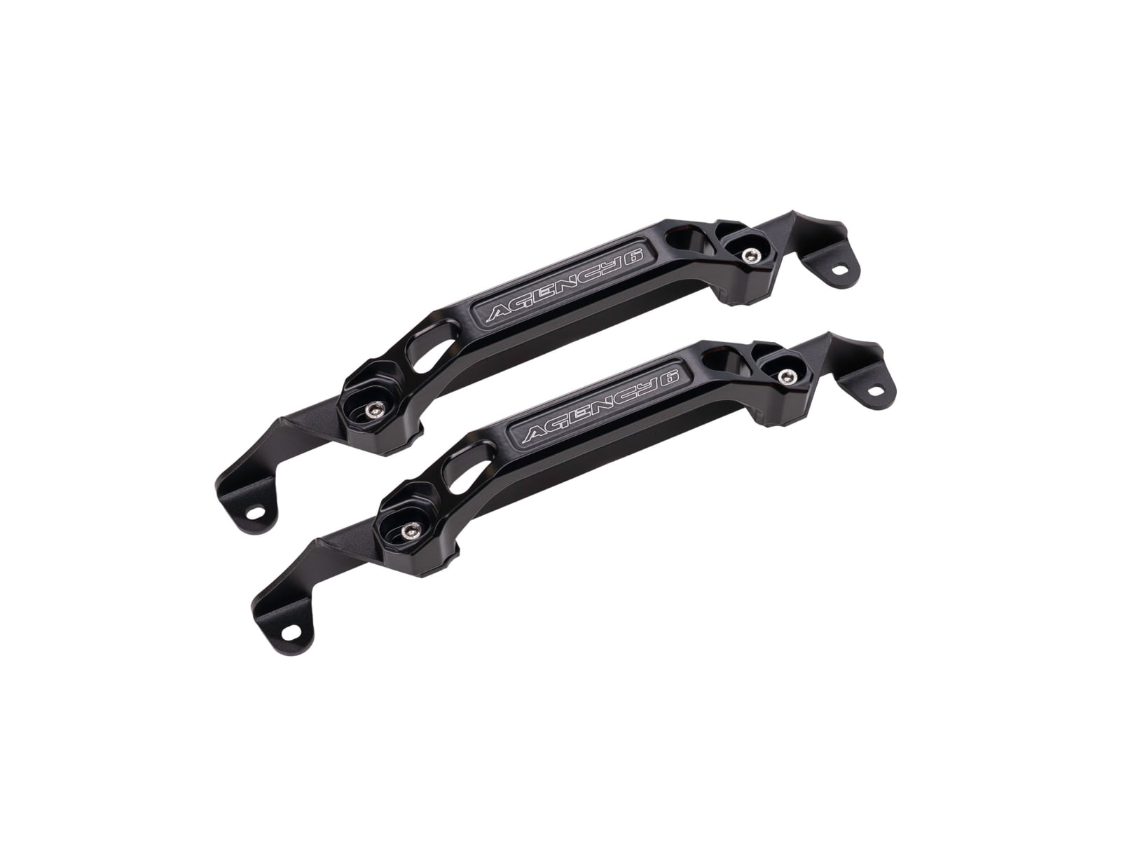 Agency 6 Rear Bronco Grab Handle Assembly Pack of 2 Black BRGRAssy-R-BLK