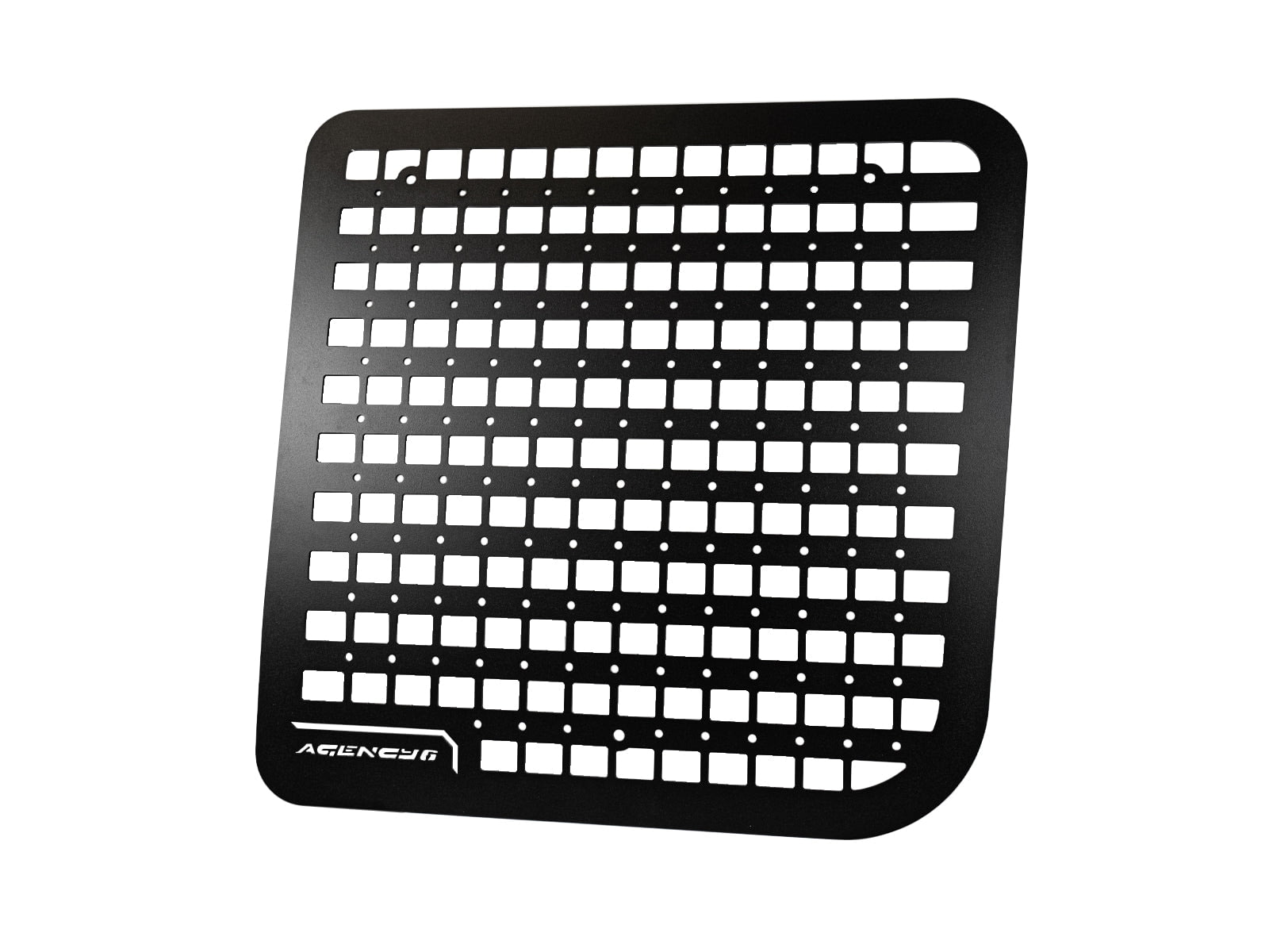 Agency 6 Ford E350 Passenger Side Window GRIDS Right Barn Door Black GRIDS-E350 Pass Mid